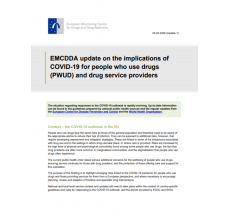 EMCDDA update on the implications of COVID-19 for people who use drugs (PWUD) and drug service providers